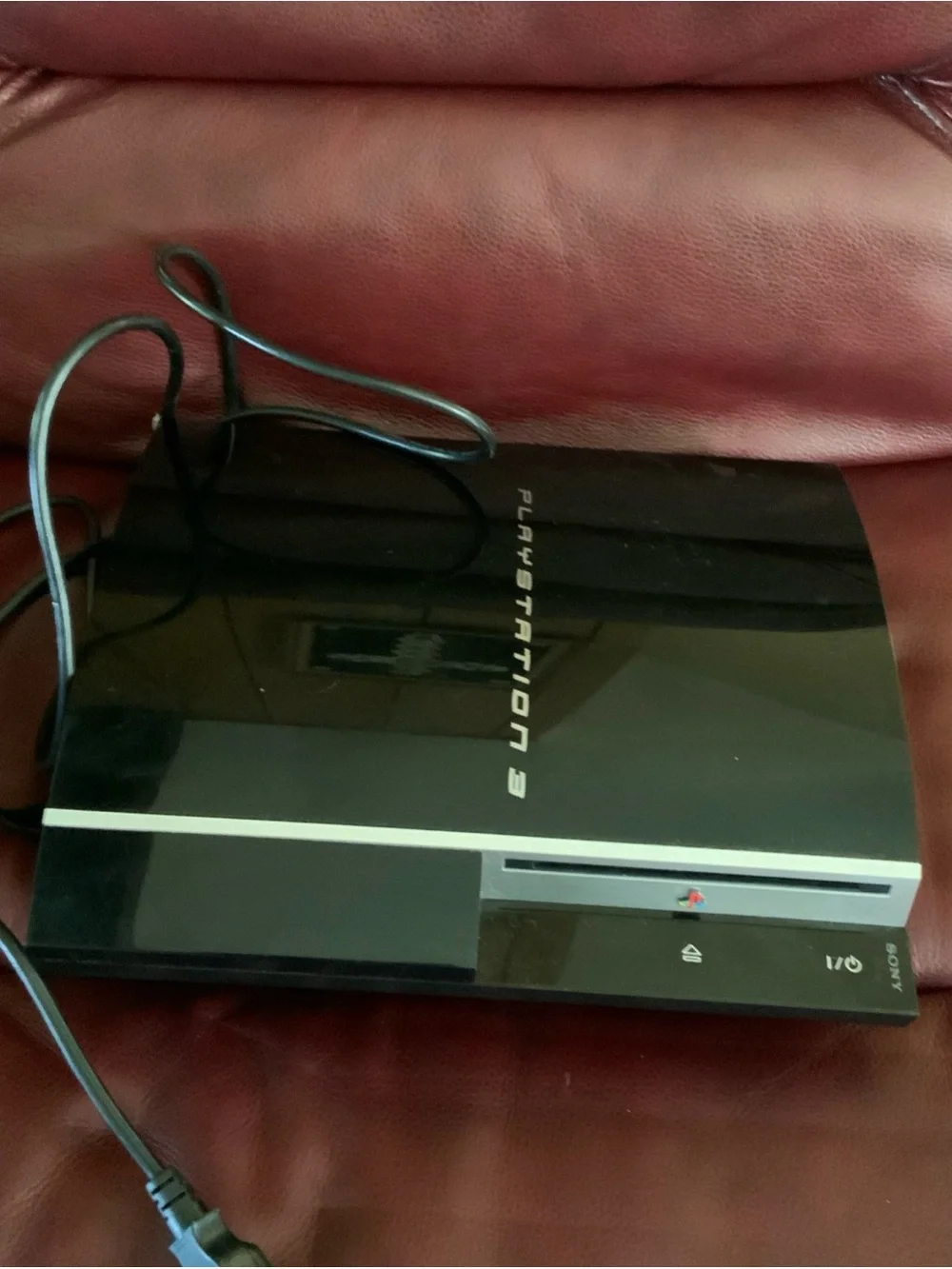 Sony PlayStation PS3 FAT-CECHG01. Three beeps and shuts off. Parts or repair.